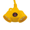 DETA 15m Dual Socket Heavy Duty Extension Lead