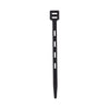 DETA 20cm Rubber Cable Strap - 10 Pack