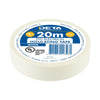 DETA 20m x 18mm White Insulation PVC Tape