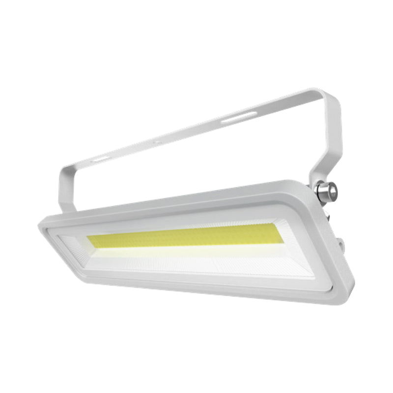 DETA 30W LED White Finish Slim Profile Security Floodlight