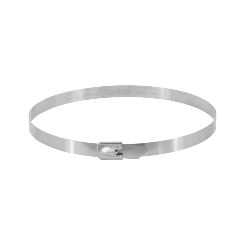 DETA 4.6 x 370mm 316 Grade Stainless Steel Cable Ties - 10 Pack