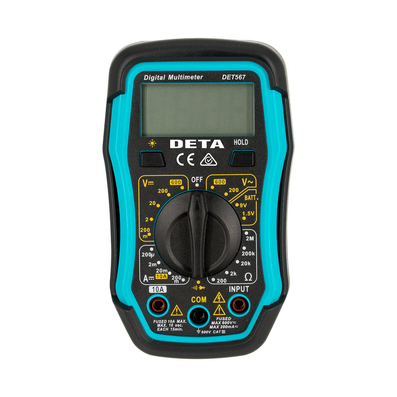 DETA 600V Digital Multimeter