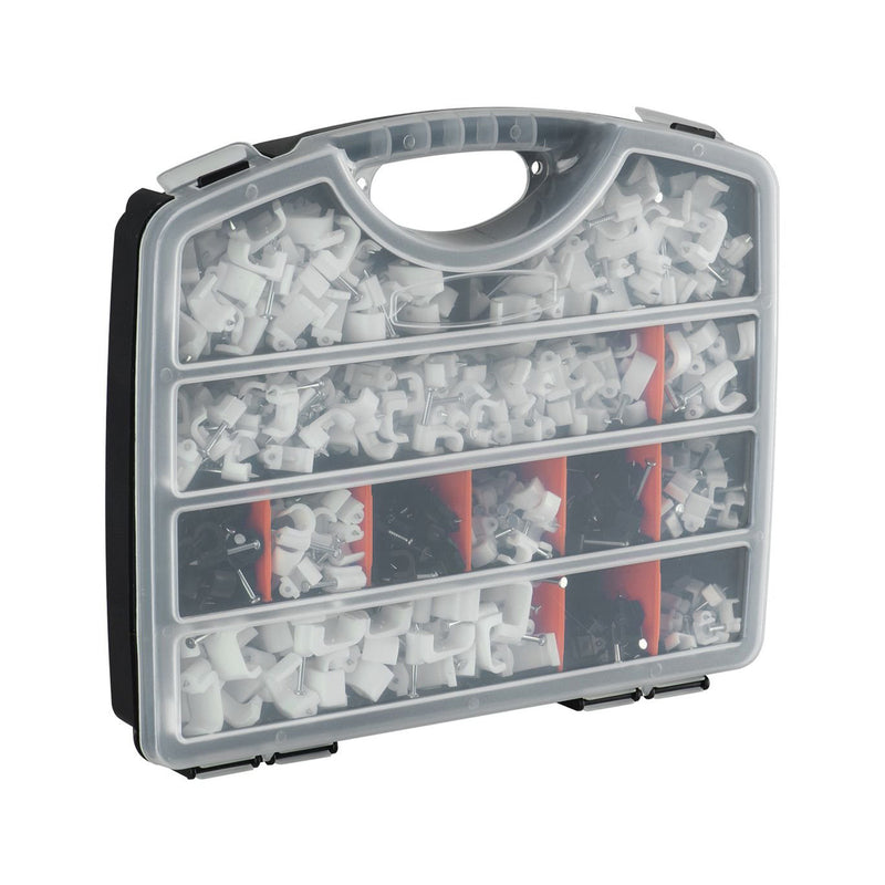 DETA Cable Clip Tool Box - 430 Pack