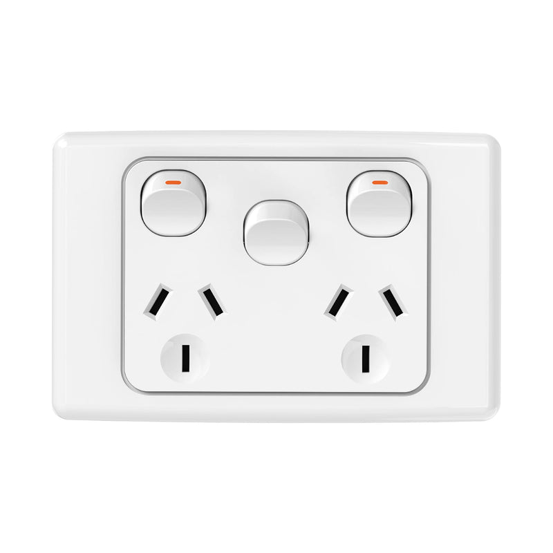 DETA Double PowerPoint  with Extra Switch