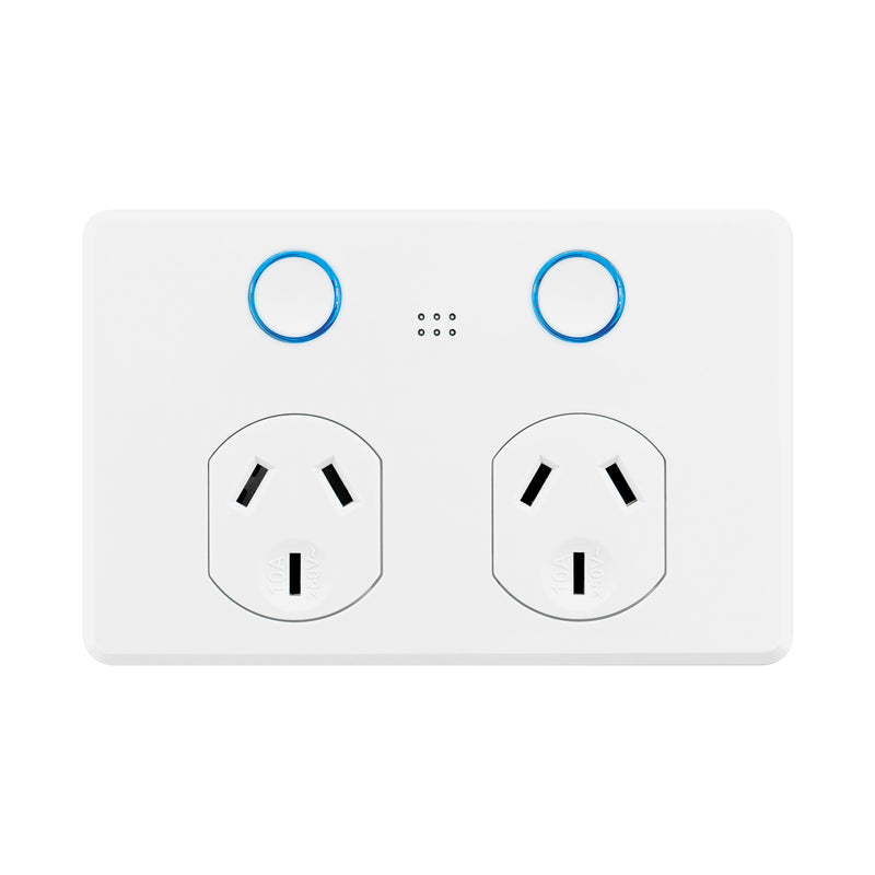 DETA Gloss White Grid Connect Smart Double Touch PowerPoint