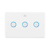 DETA Gloss White Grid Connect Smart Single Fan Speed Controller with Touch Light Switch