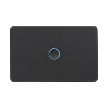 DETA Matte Black Grid Connect Smart Single Gang Touch Light Switch
