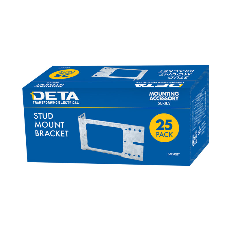 DETA Mounted Stud Bracket - 25 Trade Pack