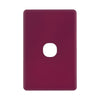 DETA Orchid Flower S-Line 1 Gang Switch Cover Plate