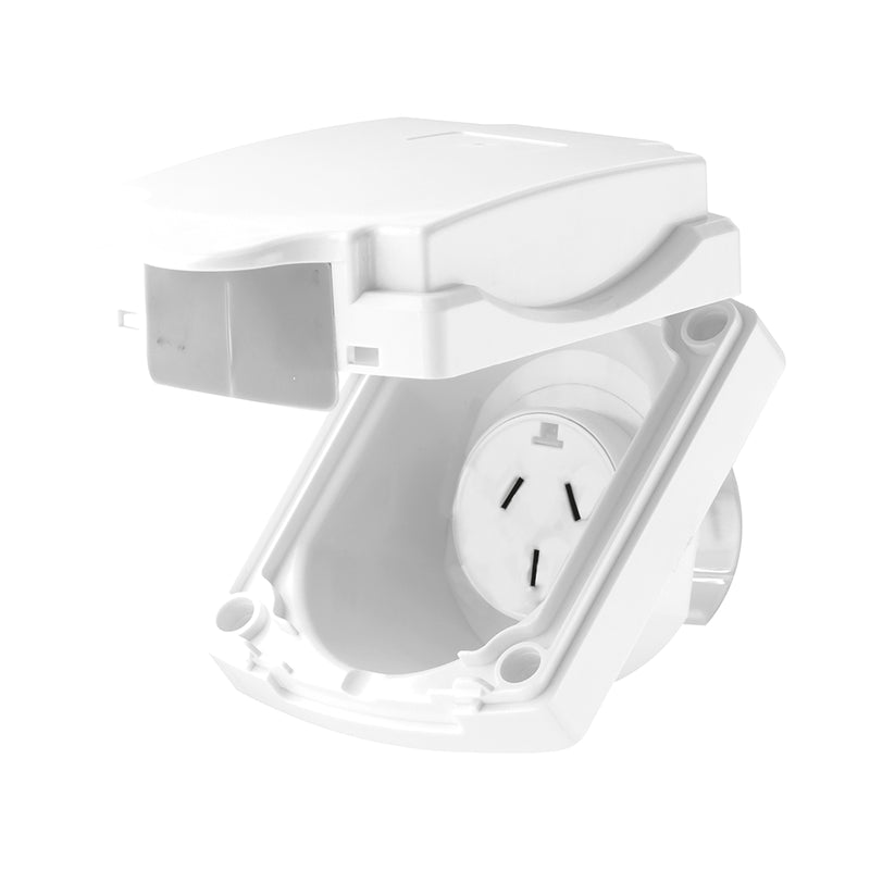 DETA Outlet Caravan 10A Weatherproof Flap