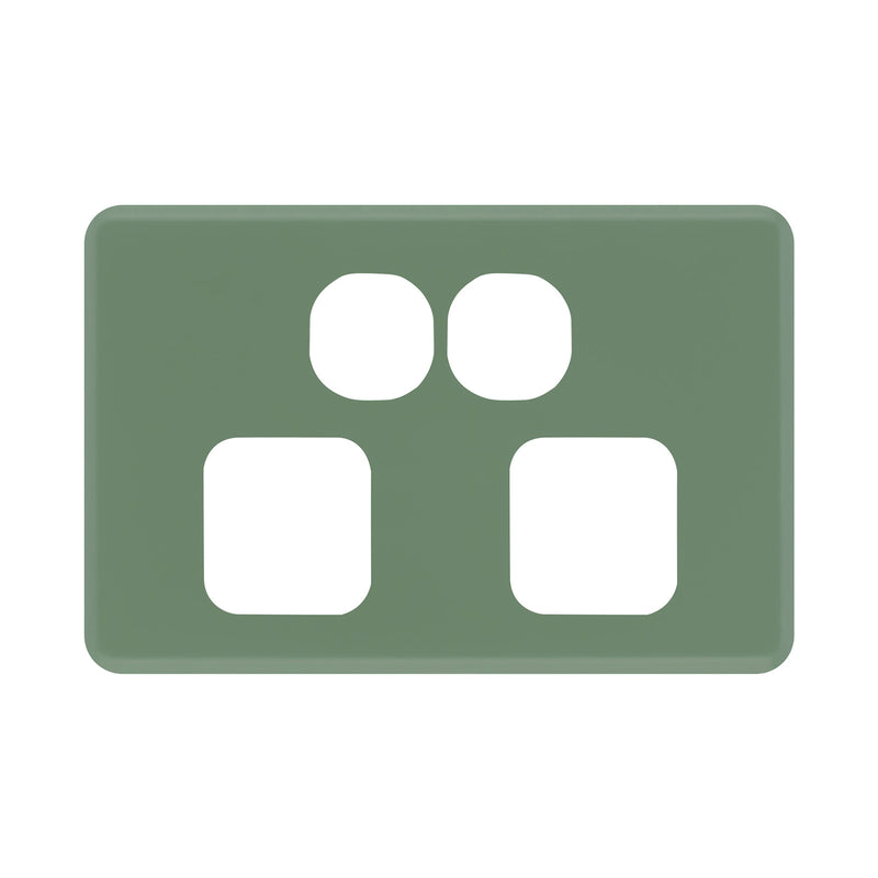 DETA S-Line Double Jade Green PowerPoint Cover Plate