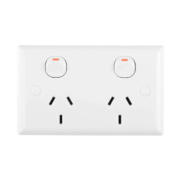 DETA Solid Plate Double Powerpoint - Single Pack