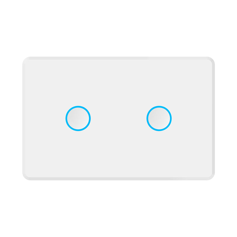 DETA Touch Activated Double Gang Light Switch