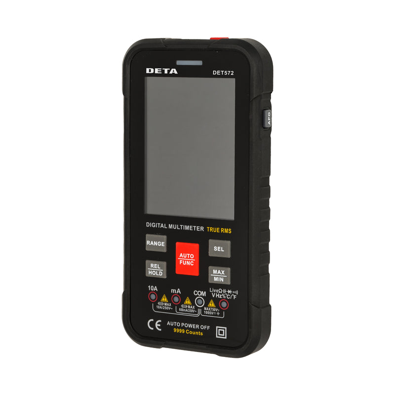 DETA True-RMS Colour Display Digital Multimeter