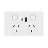 DETA X6 Double PowerPoint  with USB A+C PD 30W Fast Charging