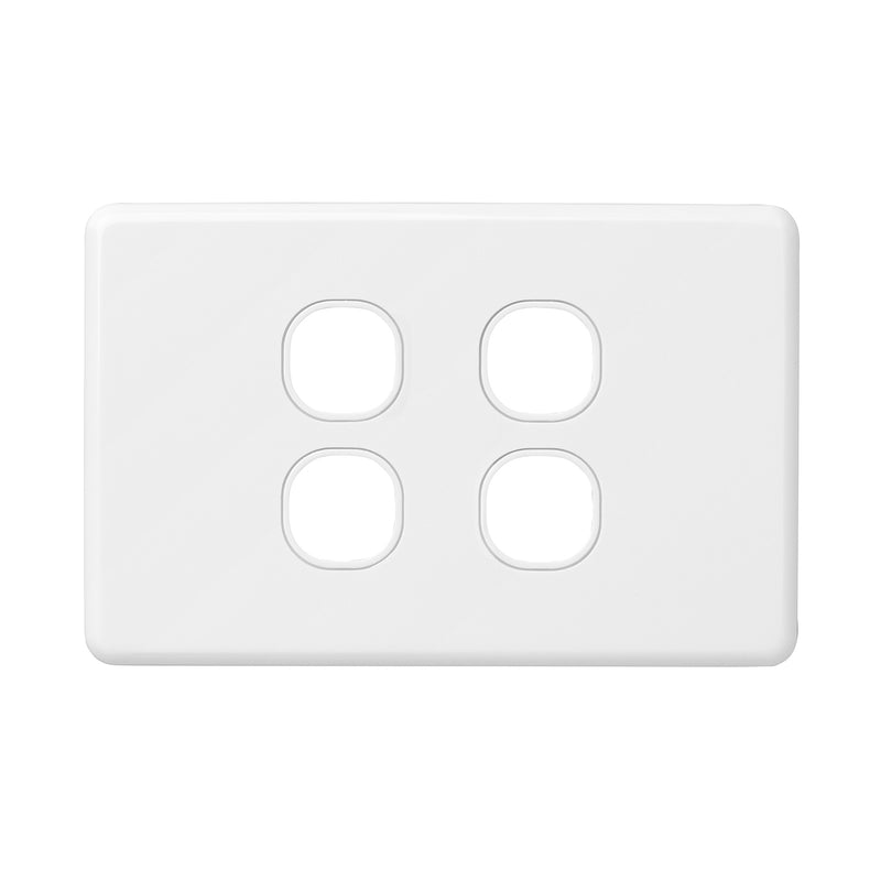DETA X6 Four Gang Grid Plate