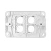 DETA X6 Four Gang Grid Plate
