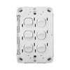 DETA X6 Gloss White Six Vertical Switch