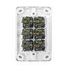 DETA X6 Gloss White Six Vertical Switch