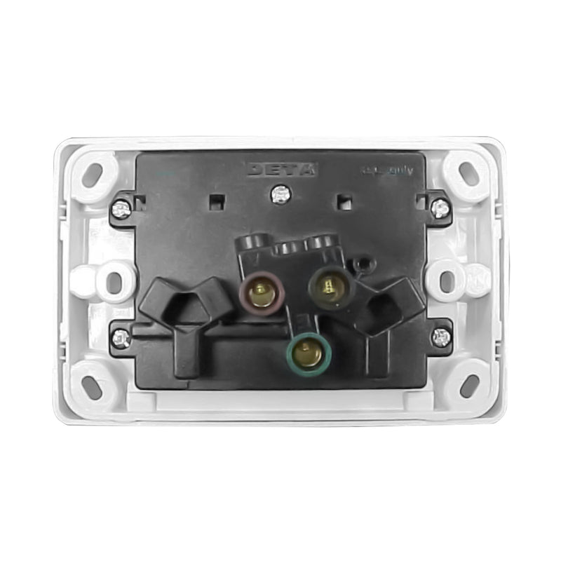 DETA X6 Matte White Double PowerPoint