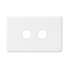 DETA X6 Two Gang Grid Plate