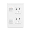 DETA X7 Matte White Vertical Double PowerPoint