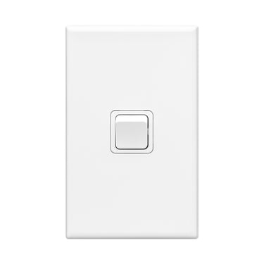 DETA X7 Matte White Vertical Single Gang Switch