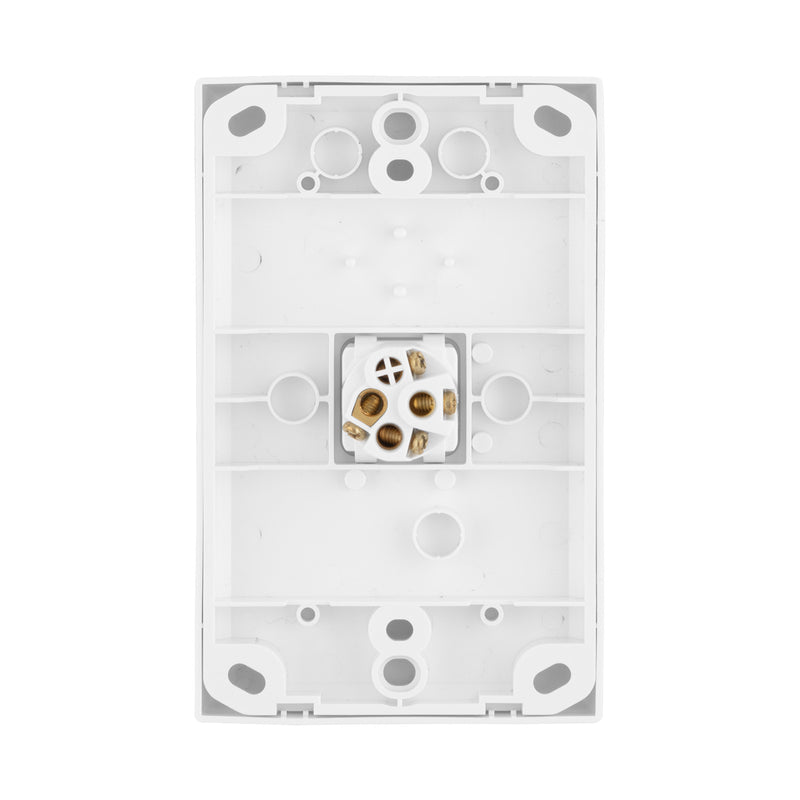 DETA X7 White Vertical Single Gang Switch
