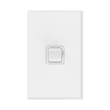 DETA X7 White Vertical Single Gang Switch
