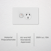 DETA White 1000 Series Single Power Point