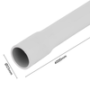 DETA 4m x 25mm Medium Duty Rigid PVC Conduit