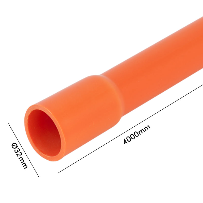 DETA 32mm x 4m Heavy Duty Rigid Conduit