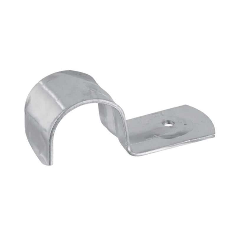 DETA 20mm Metal Conduit Half Saddle - 100 Pack