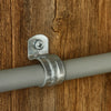 DETA 25mm Metal Conduit Half Saddle - 50 Pack