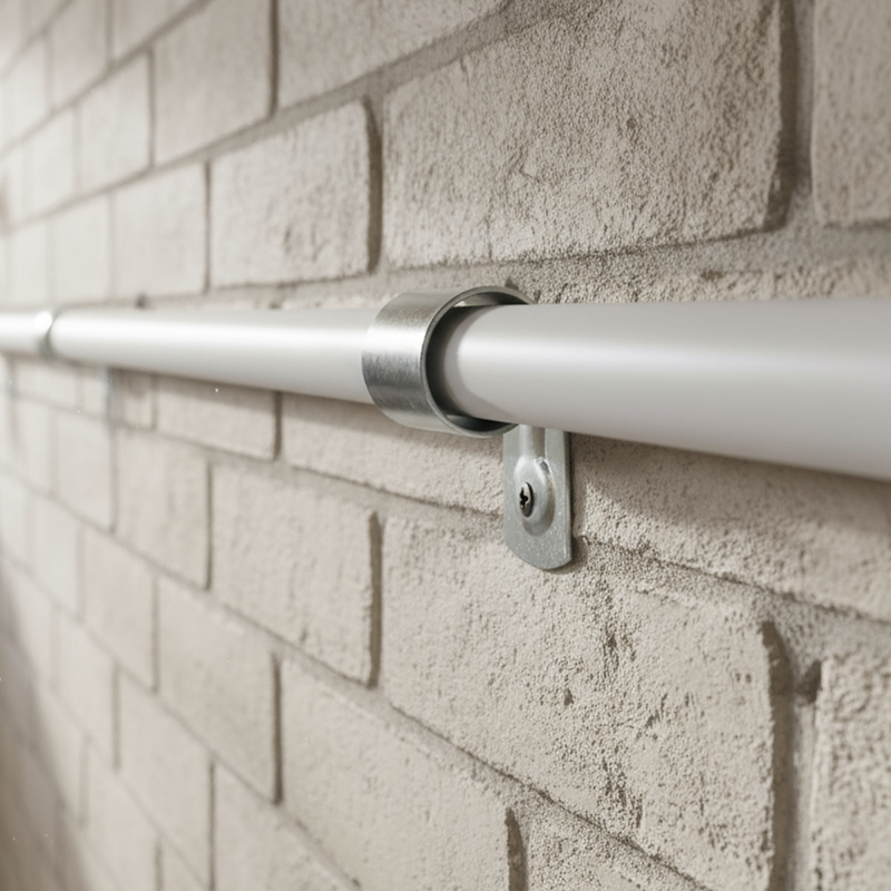 DETA 25mm Metal Conduit Half Saddle - Single Pack