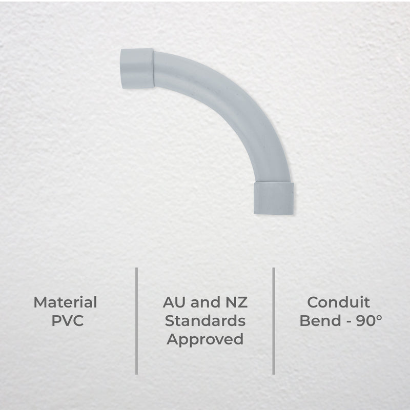 DETA 20mm 90° Standard Conduit Bend