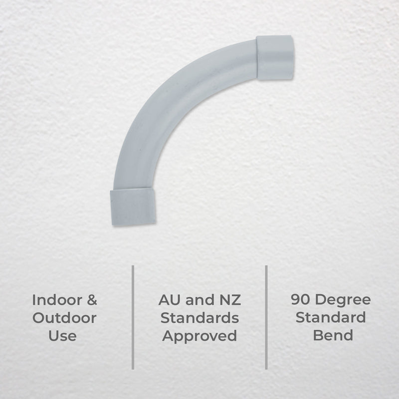 DETA 25mm 90° Standard Conduit Bend