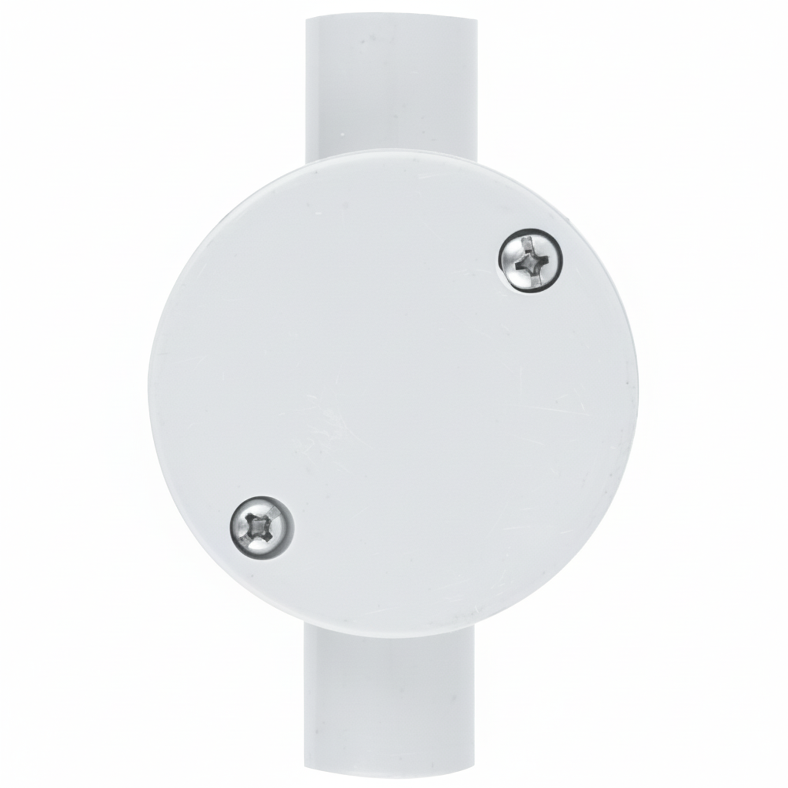 DETA 20mm 2-Way Conduit Left Hand Junction Box - Single Pack