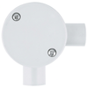 DETA 25mm 2-Way Right Hand Conduit Junction Box