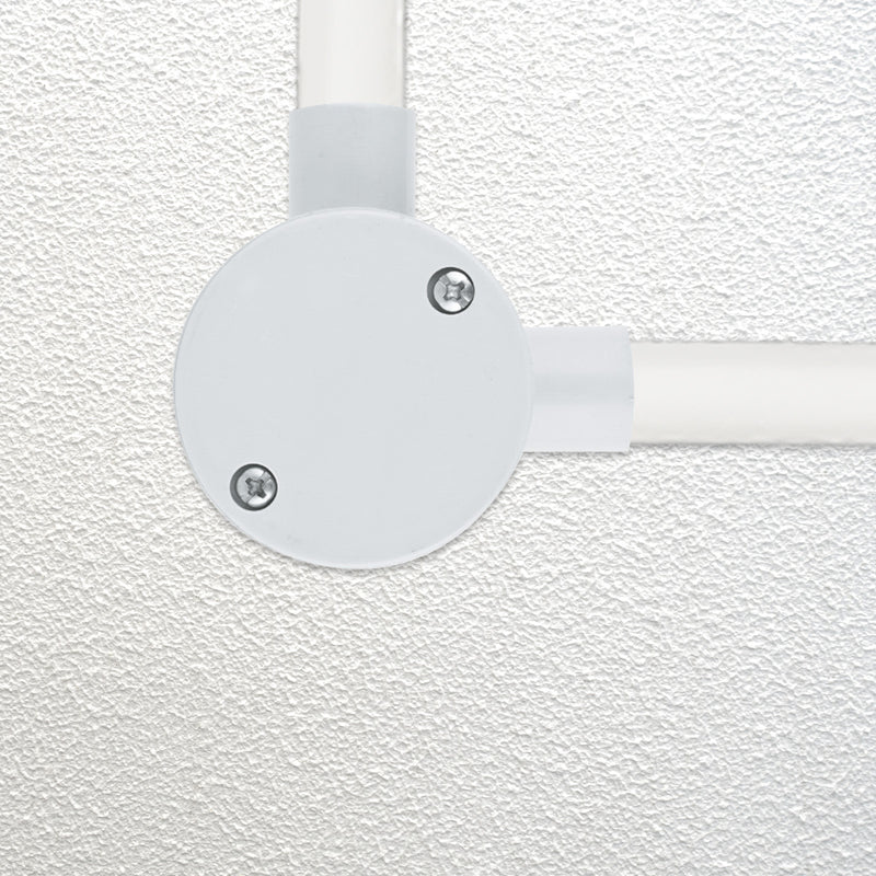 DETA 25mm 2-Way Right Hand Conduit Junction Box