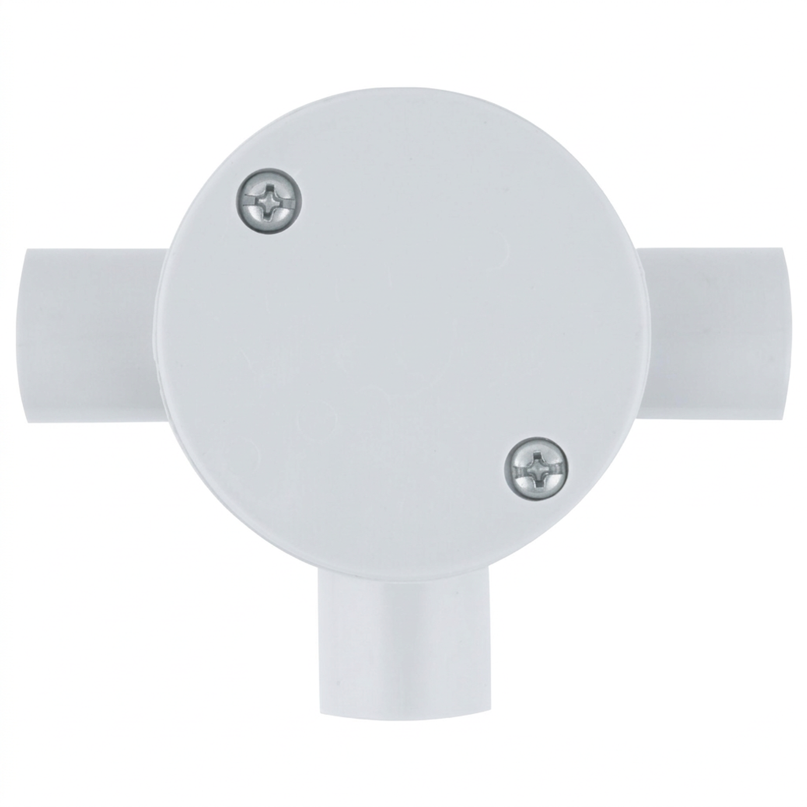 DETA 20mm 3-Way Round  Conduit Junction Box