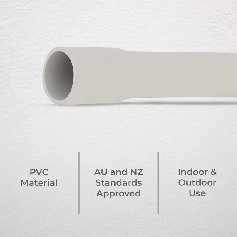 DETA 20mm x 4m Medium Duty Rigid Conduit