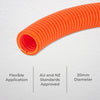 DETA 20mm x 10m Heavy Duty Corrugated Conduit