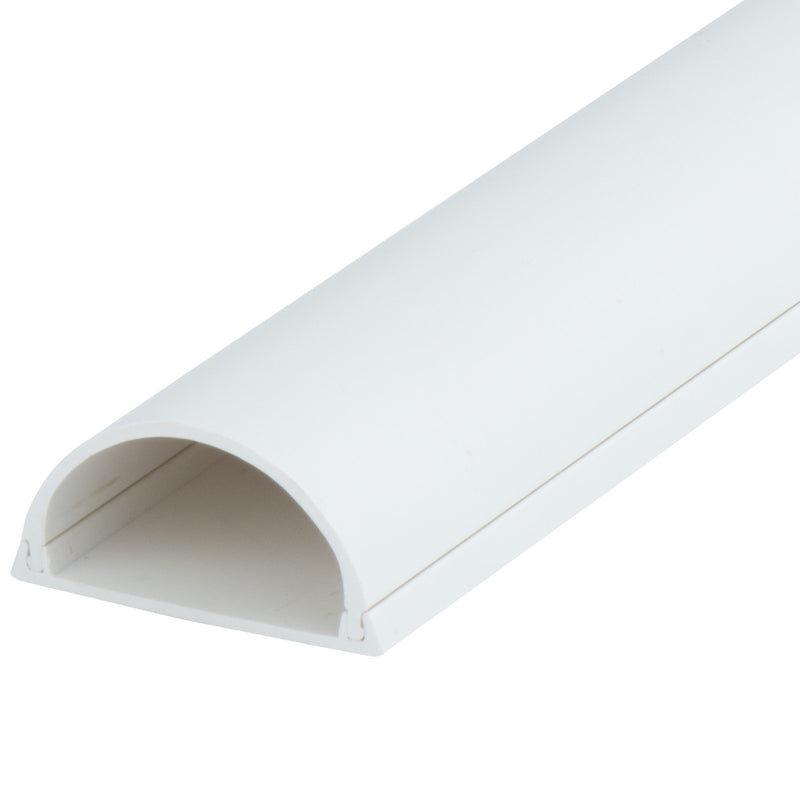 DETA White Adhesive Cable Management Cover