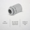 DETA 20mm Adaptor with Lock Ring