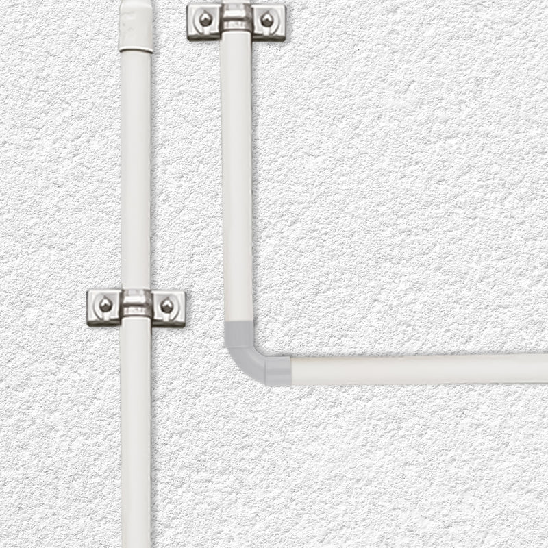 DETA 20mm Grey Conduit Elbow Bend - Single Pack