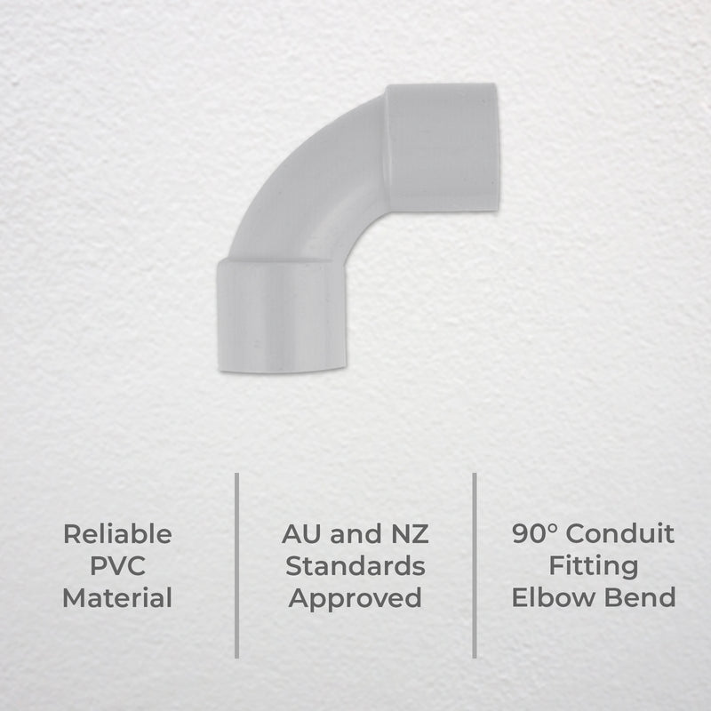 DETA 25mm Conduit Elbow Bend