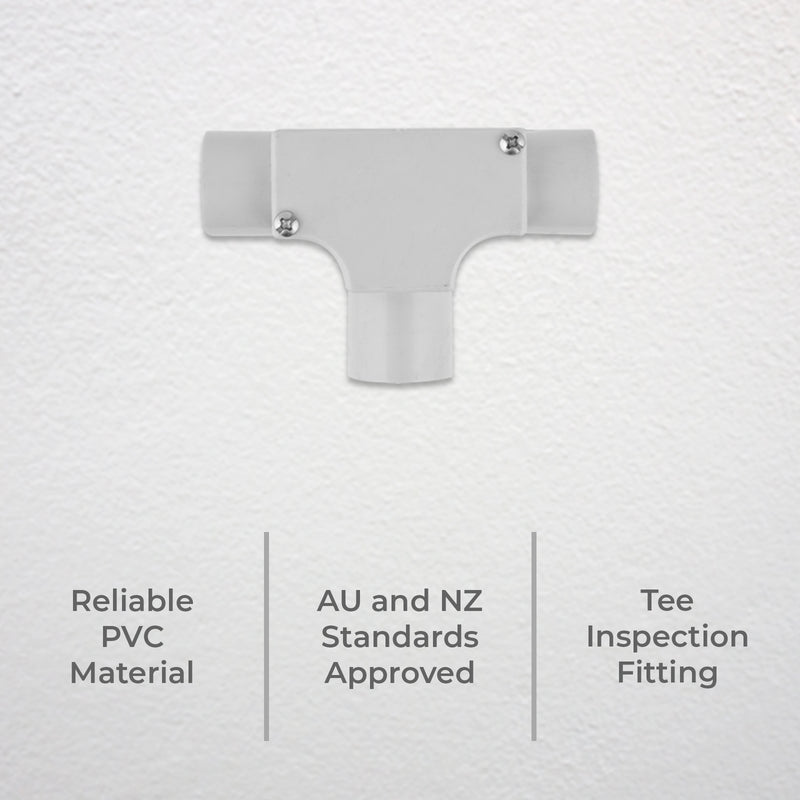 DETA 25mm Inspection Tee Conduit