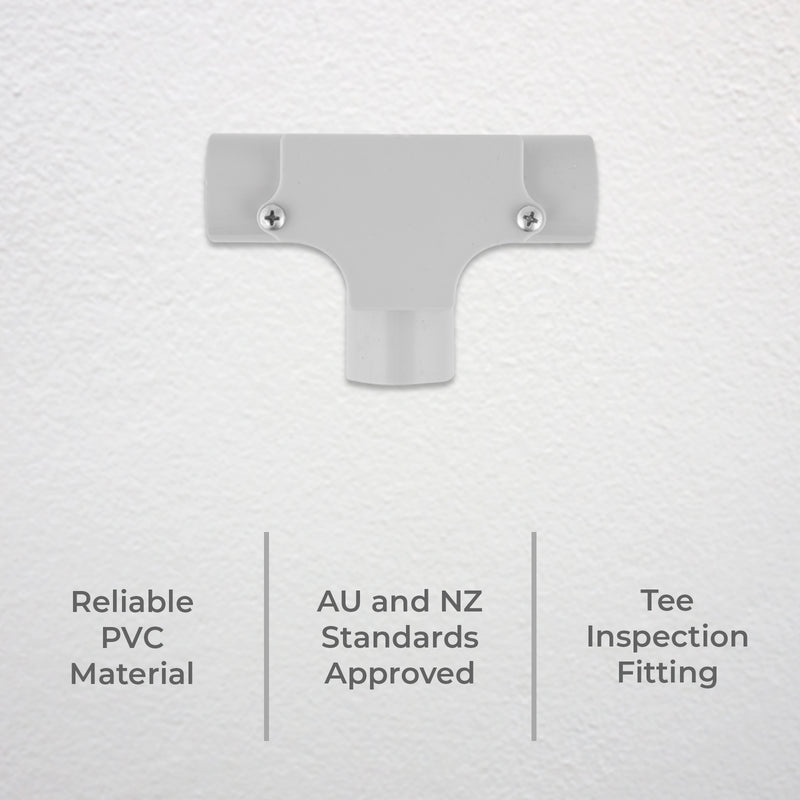 DETA 32mm Inspection Tee Conduit