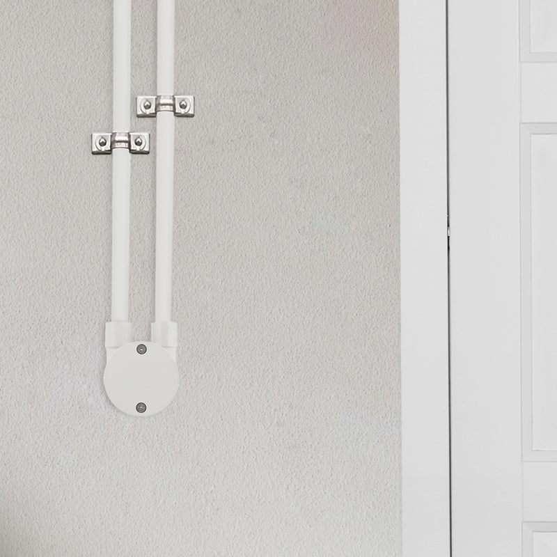 DETA 25mm 2-Way U-Shape Conduit Junction Box